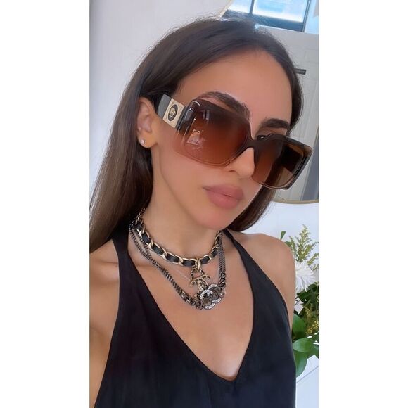 Versace VE4405 Medusa Ombre Gradient Sunglasses - Picture 3 of 10